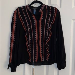 Cropped blouse (denim collection)